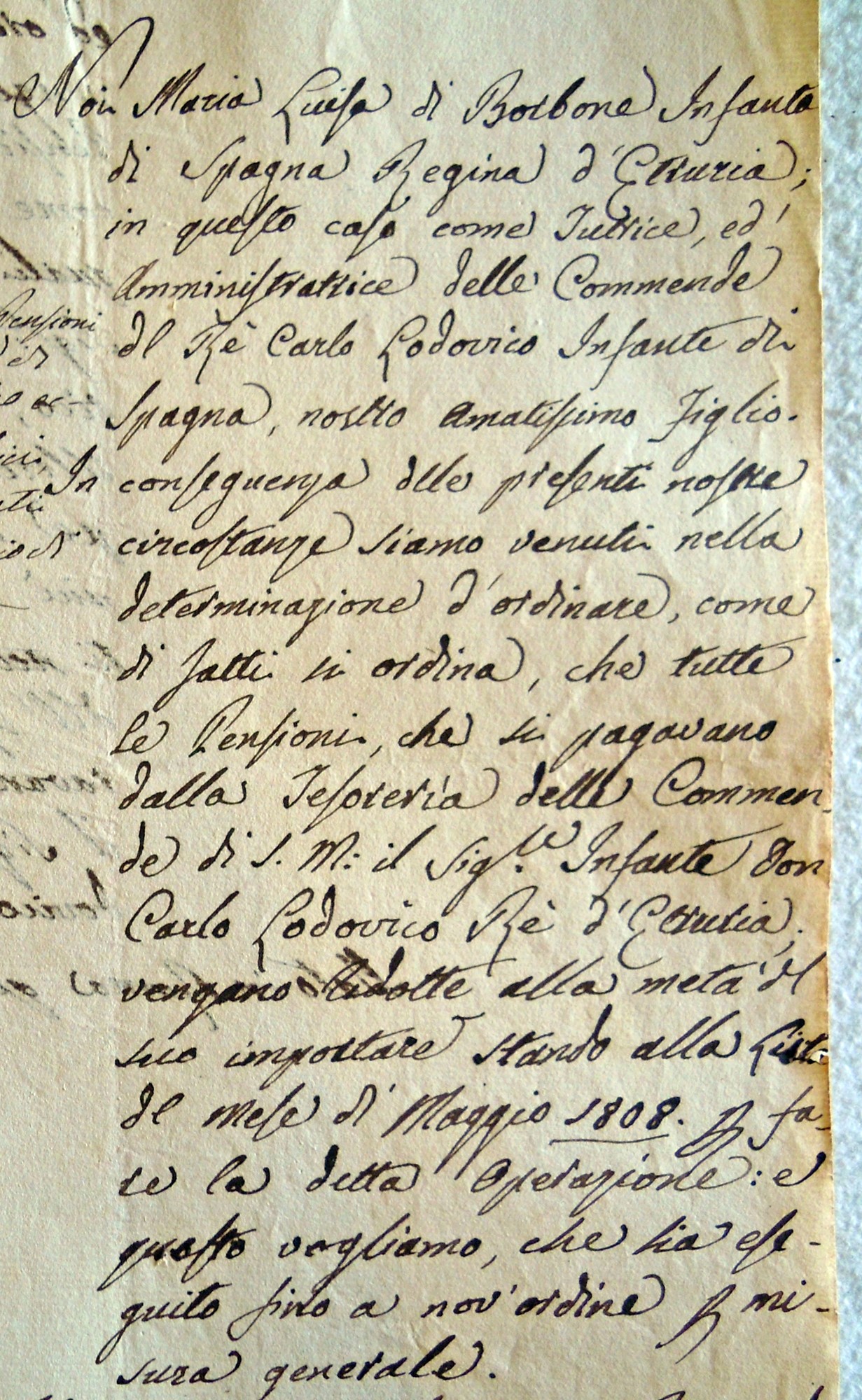 Pensionati della Corte loro stipendio